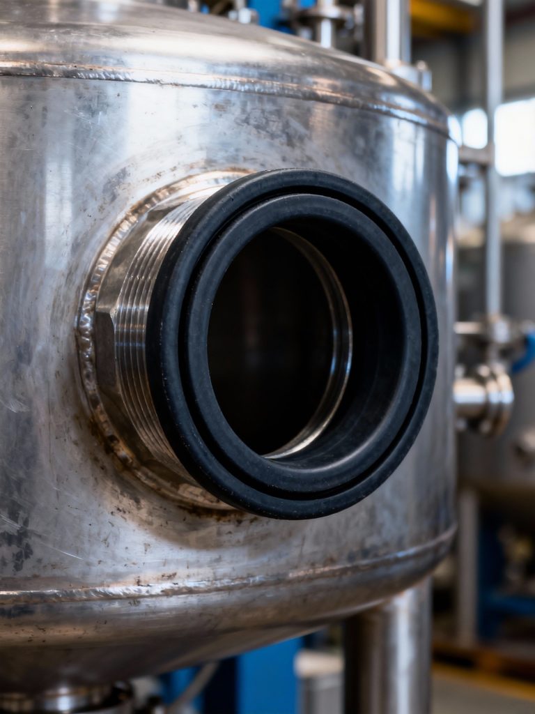 Service Life of  FKM Gaskets in Petrochemical Reactors.